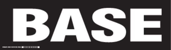 Cabinet Label, 7 In. H, 24 In. W, 60263