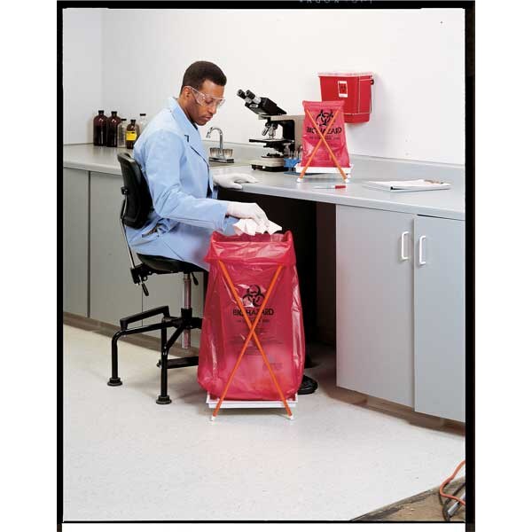 Autoclav. Biohaz. Bag, 2to4gal, Red, PK200
