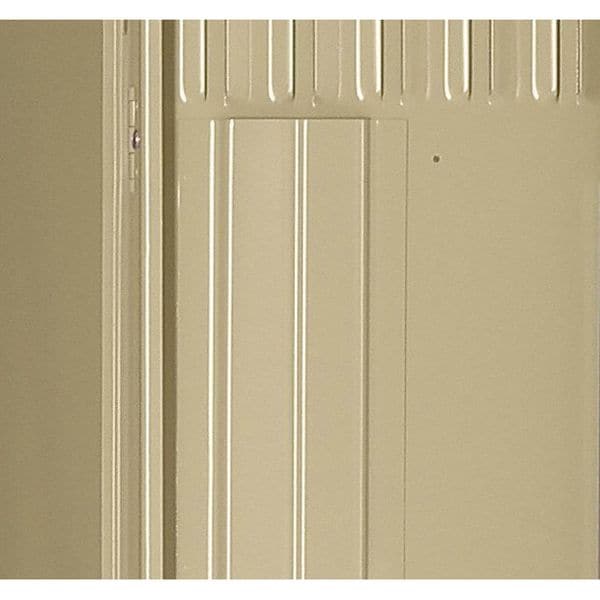 Wardrobe Locker, 15 in W, 18 in D, 78 in H, (1) Tier, (1) Wide, Sand