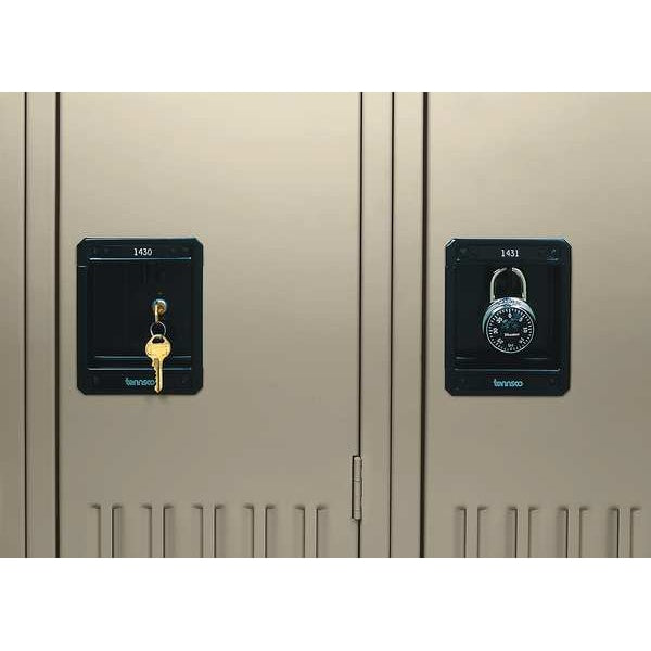 Wardrobe Locker, 36 in W, 15 in D, 78 in H, (1) Tier, (3) Wide, Gray
