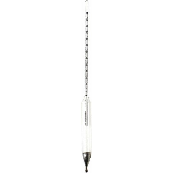 Hydrometer Baume, Range 19/31