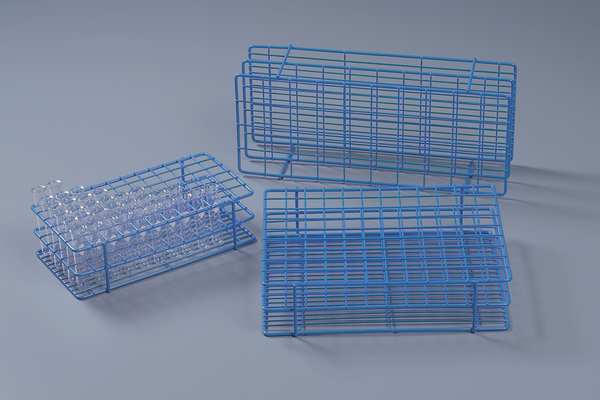 RACK TEST TUBE EPOXY COATED 10-13