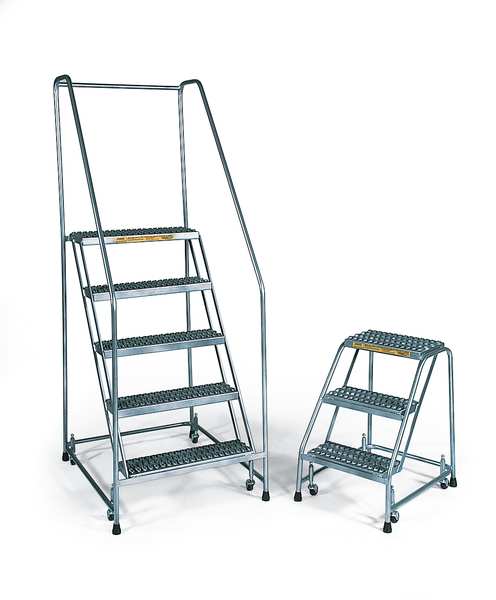 Lockstep Roll Ladder, T304 Steel, 80 in.H