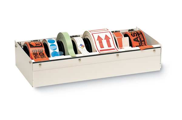 Carton Tape, Paper, White, 1/2 In. x 60 Yd.