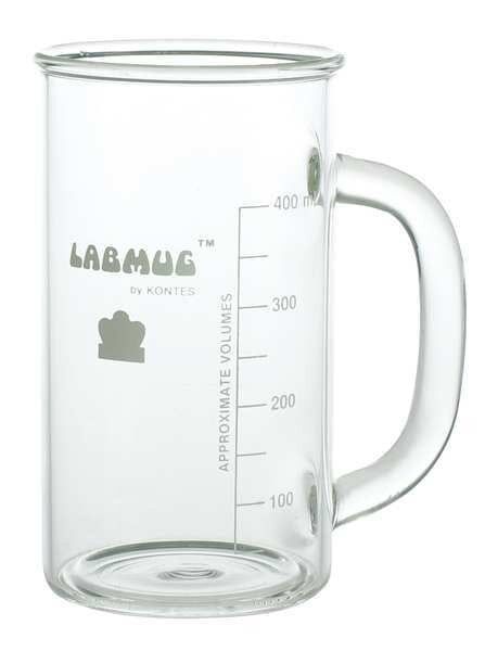 Beaker, Mug, Glass, 500mL, PK6