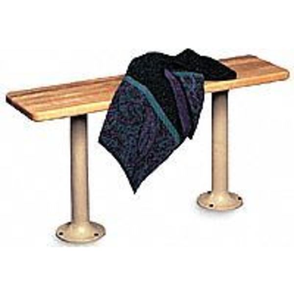 Bench Pedestal, 16-1/4 in, Sand