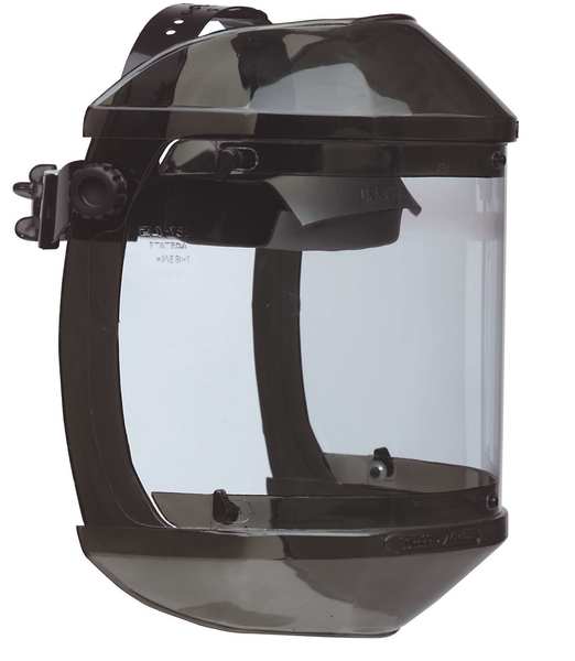 Faceshield, Translucent, Visor 16-3/4x7In