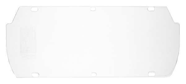 Faceshield Visor, Acetate, Clr, 7x16-3/4in