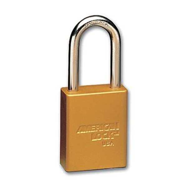 Lockout Padlock, KA, Yellow, 1-7/8