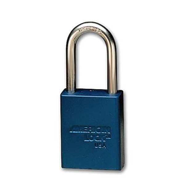 Lockout Padlock, KA, Blue, 1-7/8