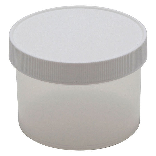Jar Wide Mouth 250 Ml Pp, Pk10