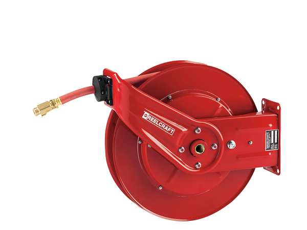 Wall Mount Hose Reel, Steel, 10 In. Dia.