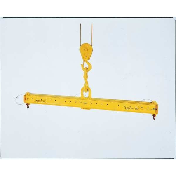 Adjustable Lifting Beam, 2500 lb., 72 In