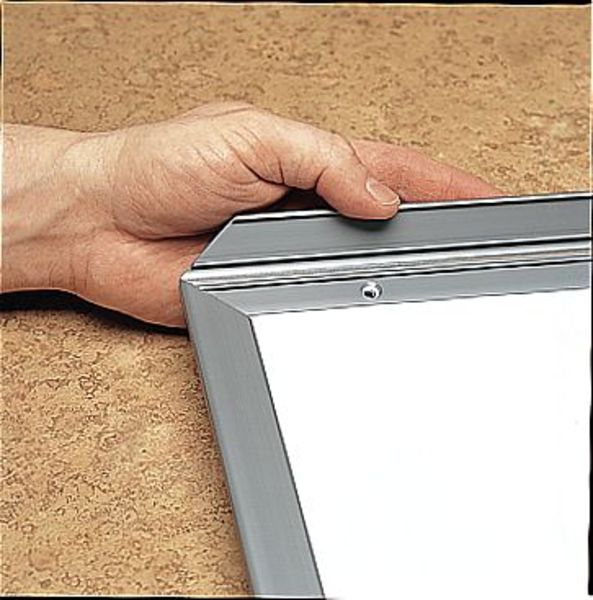 Poster Frame, Silver, 24 x 36 In.