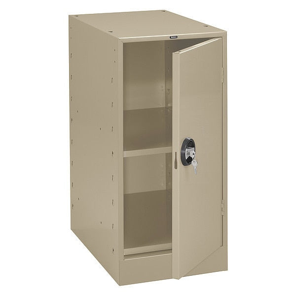 Cabinet Pedestal, 15 W x 24 D x 32 H, Sand