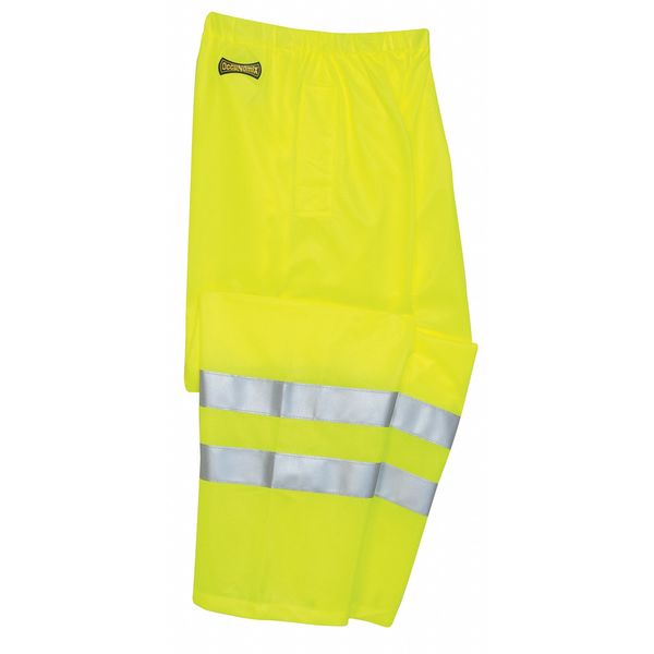 Breathable Pants, High Visibility Yellow, Size 30