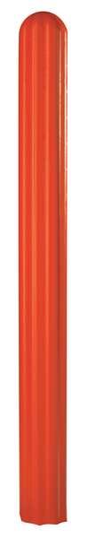 Post Sleeve, 8 In Dia., 57 In H, Yellow