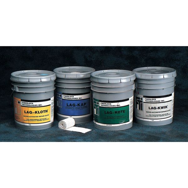 Asbestos Compound, Fiberlock A-B-C, Green