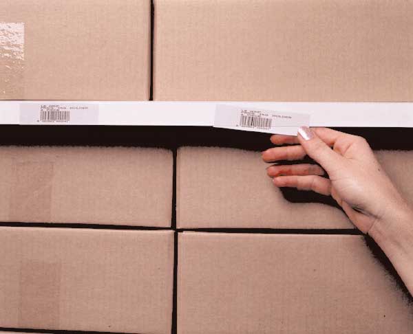 Label Holder Self Adhsv .075inx36in, pk6