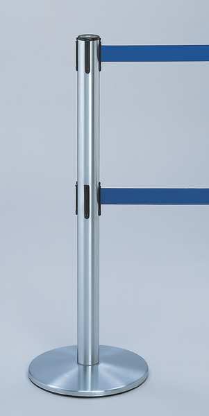 Barrier Post with Belt, 7-1/2 ft. L