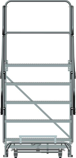 Roll Work Platform, Steel, Single, 50 In.H