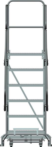 Roll Work Platform, Steel, Single, 60 In.H