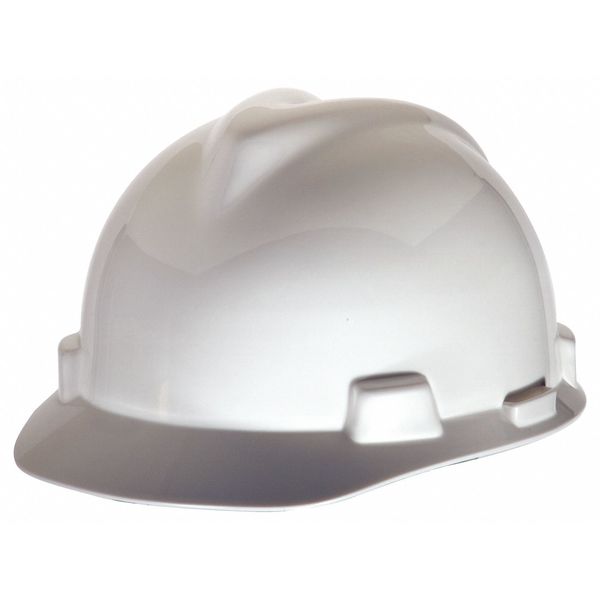 Front Brim Hard Hat, Type 1, Class E, Pinlock (4-Point), White