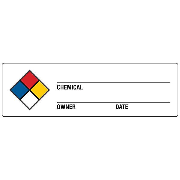 NFR Label, 7/8 In. H, 2-7/8 In. W, PK250