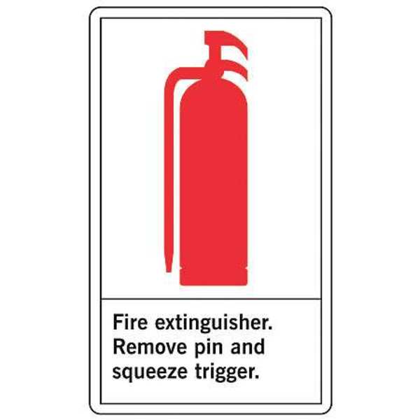 Label, 5 in Height, 3 1/2 in Width, Vinyl, Vertical Rectangle, English