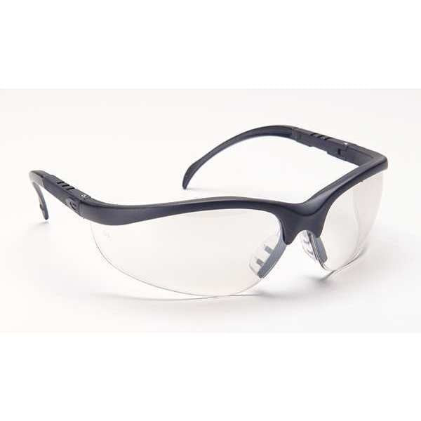 Safety Glasses, Wraparound I/O Polycarbonate Lens, Scratch-Resistant