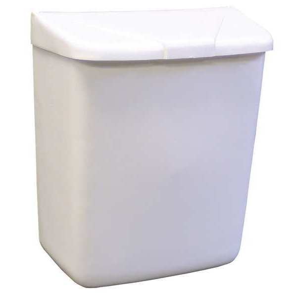 Sanitary Napkin Receptacle, White