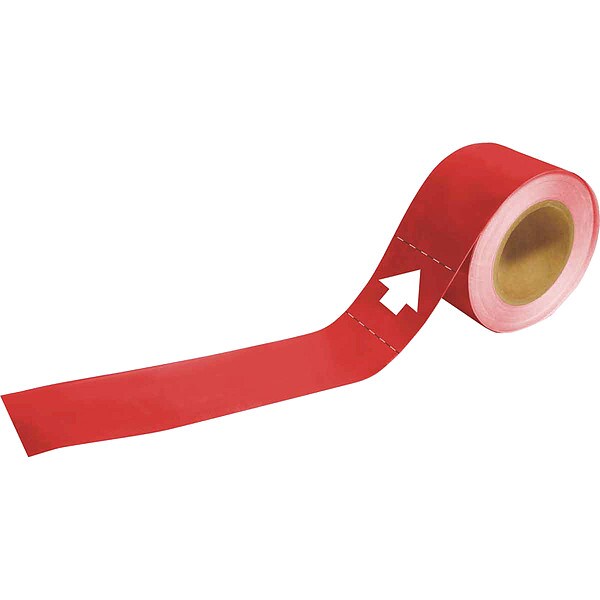 Pipe Marker, Blank, 1 In.H, 20486