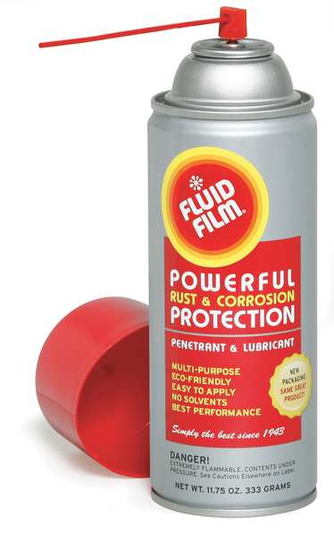 Wet Lubricant Film, Aerosol Can, 11.75 oz, Medium, AS