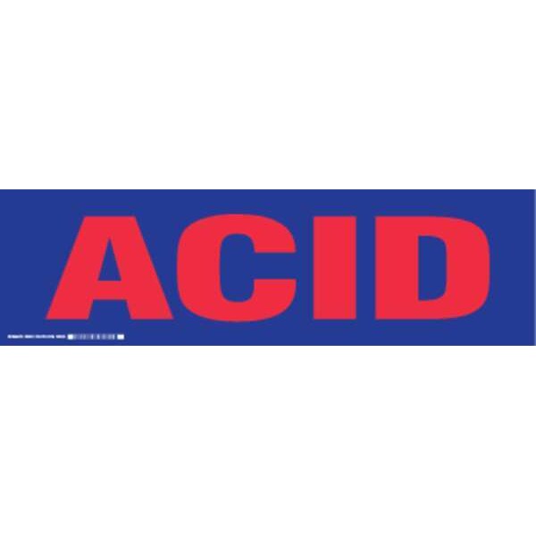 Cabinet Label, 7 In. H, 24 In. W, 60261