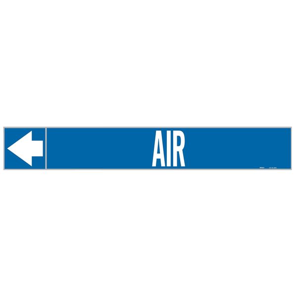 Pipe Marker, Air, 1 In.H