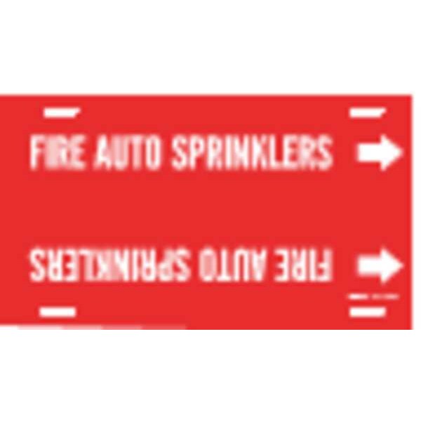 Pipe MarkeFire AutoSprinklers, 10to15 In