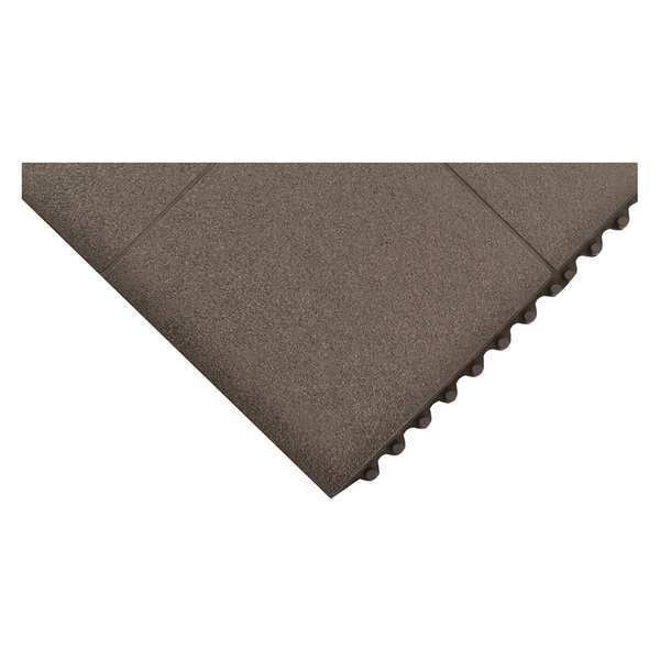 Interlocking Antifatigue Mat Rubber 3 ft 3 ft. 1/2 in