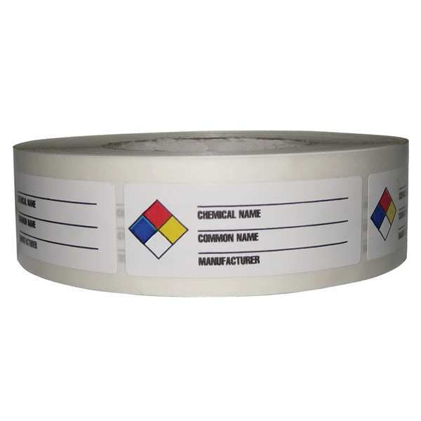 NFR Label, Paper, 3-1/8 In. W, PK1000