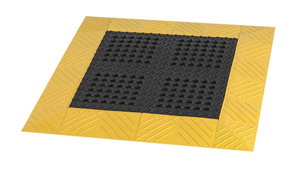Interlocking Drainage Mat PVC 5 ft 30 in 1 in