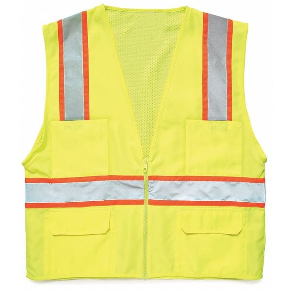 XL Class 2 High Visibility Vest, Lime