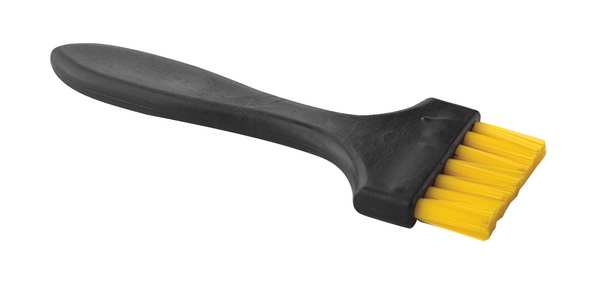 Dissipative Brush, 2 in L Brush, Yellow, Carbon Loaded Polypropylene