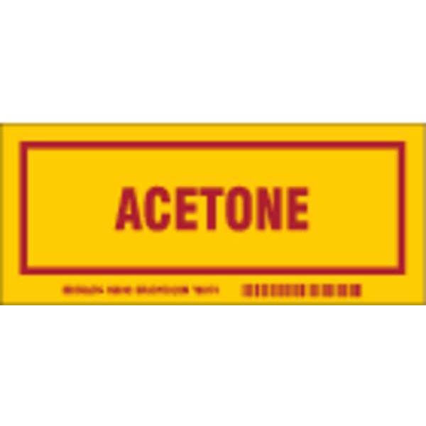 Container Label, 3 In. H, 7 In. W, PK25