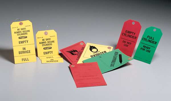 Yellow Paper Tag, 6-1/4 In, PK100