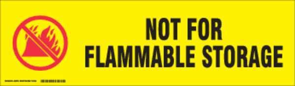 Cabinet Label, 7 In. H, 24 In. W, 60274