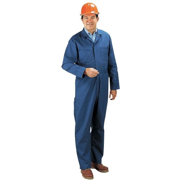 Coverall, Chest 42In., Navy