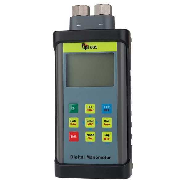 Digital Manometer, +/-101.5 psi, LCD