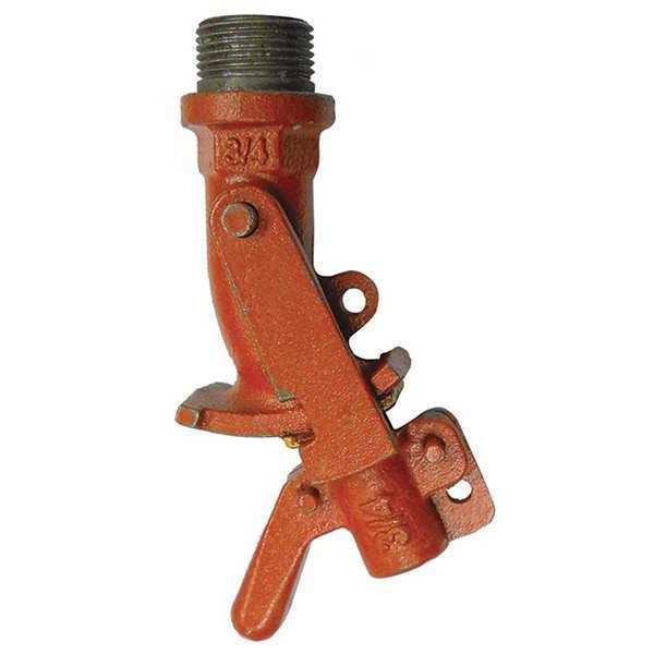 Drum Faucet, 3/4 In, Manual, Cast Iron
