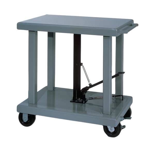 Scissor Lift Table, 2000 lb. Cap, 24