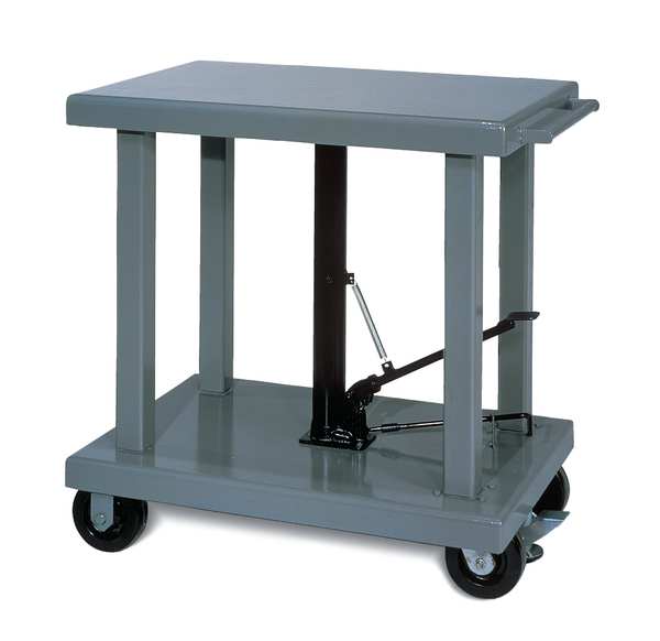 Scissor Lift Table, 2000 lb. Cap, 24