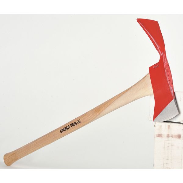 Pulaski Axe, Single Bit, Hickory, 36 In.